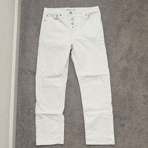 Levi's Women's Straight Leg White Jeans